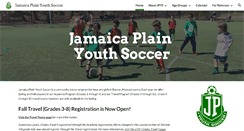 Desktop Screenshot of jpyouthsoccer.org